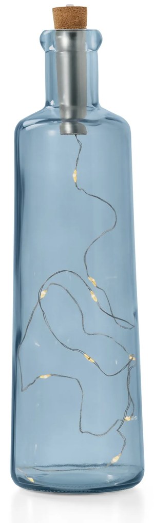 Dekoračná fľaša s LED