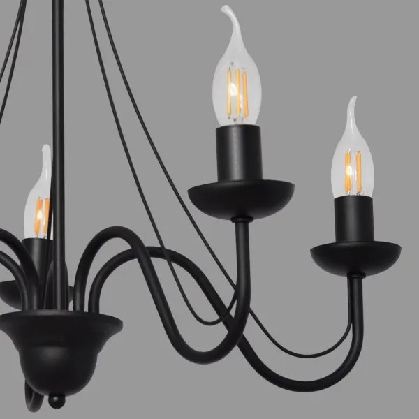 Luster na lanku MALBO II 5xE14/10W/230V