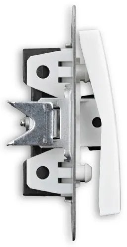 Elhard Vypínač Vera sériový č.5, matný, biely VZ1305W