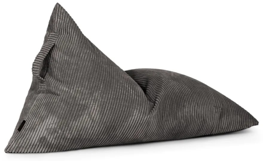 Hnedý menčestrový detský sedací vak Razzy – SLOWDOWN