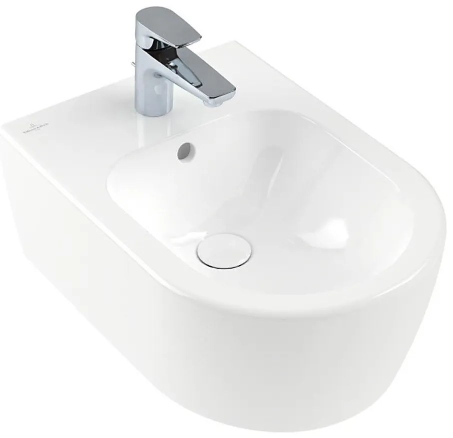 Villeroy & Boch 54050001 - Závesný bidet AVENTO keramika/biela