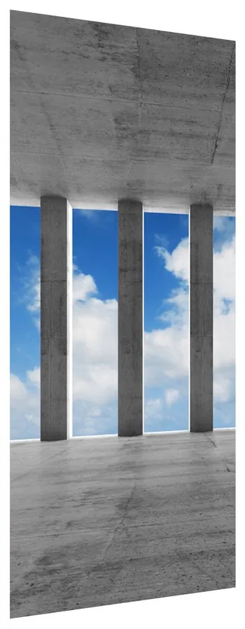 Gario Fototapeta Betónové stĺpy a nebo Veľkosť: 200 x 135 cm, Materiál: Vliesová
