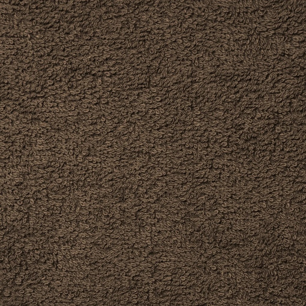 FROTÉ UTERÁK SMOOTH SADA 6KS 50X100 CM HNEDÁ