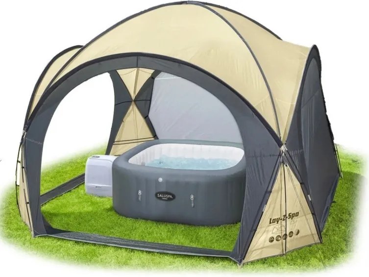 Bestway 60305 Zastrešenie bazéna SPA DOME 3,9 x 3,9 x 2,55 m