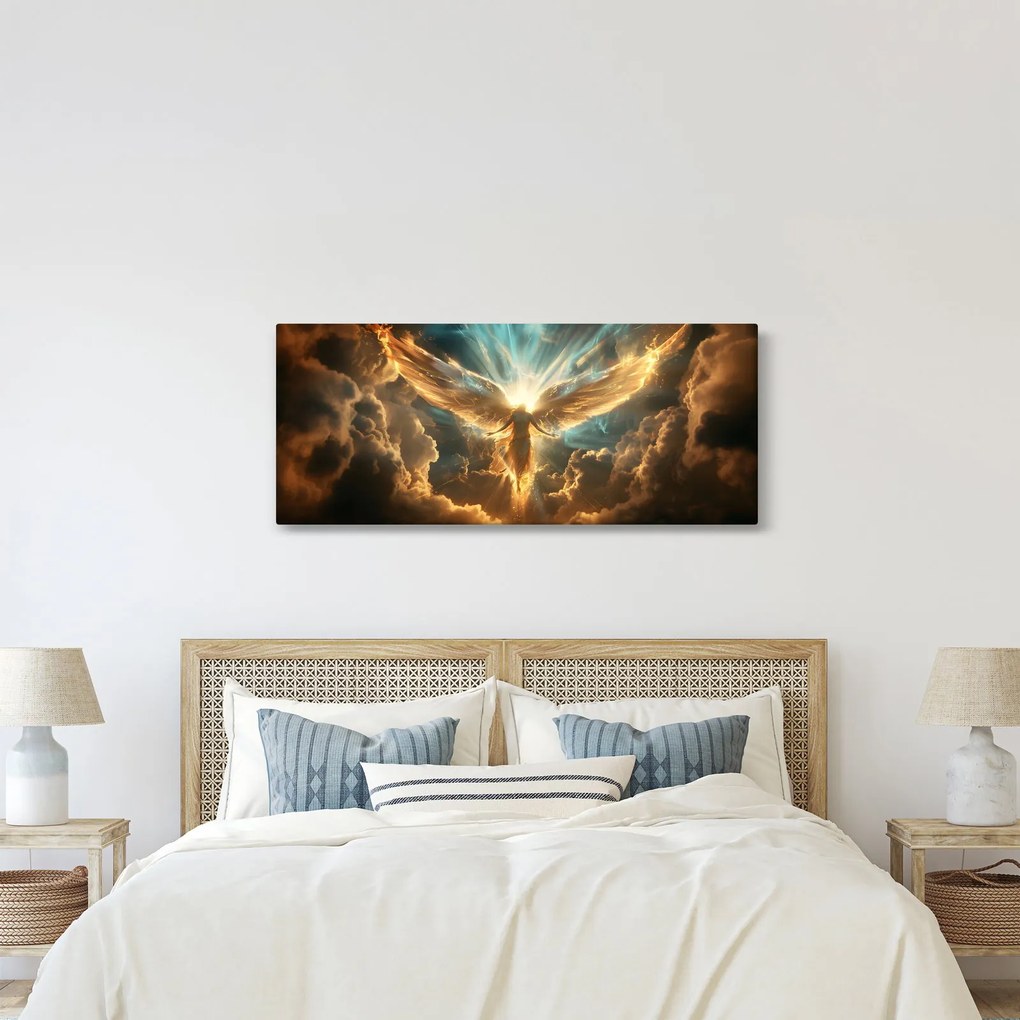 Obraz - Anjelská mytológia (120x50 cm)