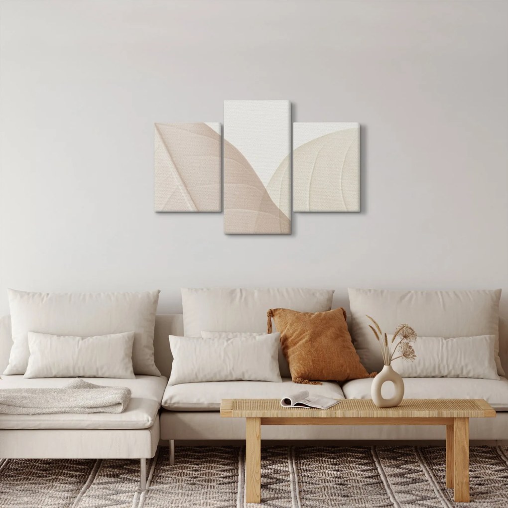Obraz - Texturované listy (90x60 cm)