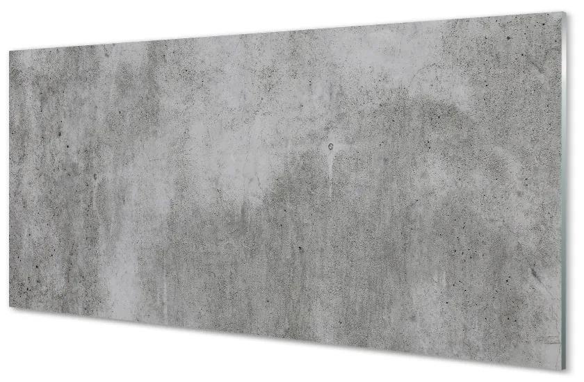Obraz na skle stena concrete kameň 125x50 cm