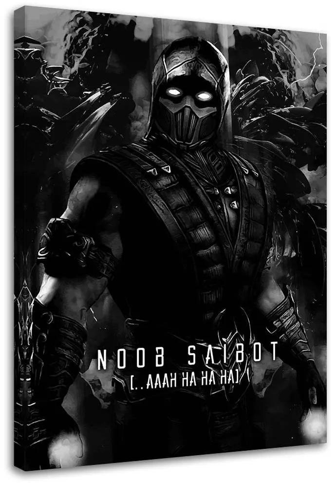 Gario Obraz na plátne Hra Mortal Kombat Postava Noob Saibot - SyanArt Rozmery: 40 x 60 cm