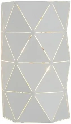 Lucide 21209/02/31 Dizajnové nástenné svietidlo OTONA Wall Light 2xE14/40W L15 biele