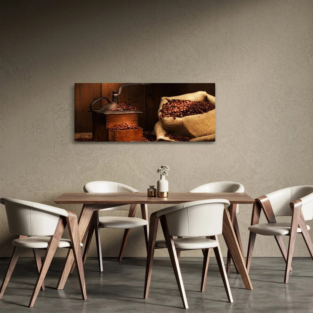 Obraz kávy (120x50 cm)