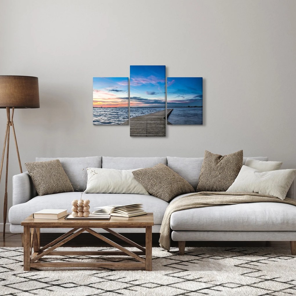 Obraz - Mólo (90x60 cm)