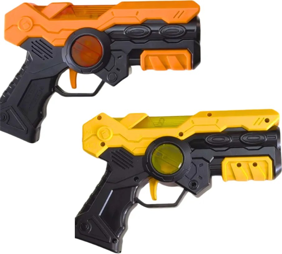 LEAN Toys Laserové paintballové zbrane Infračervené štíty Svetlá Zvuky