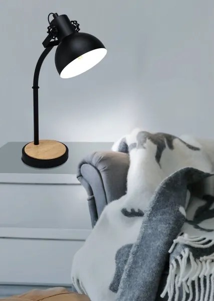Eglo 43165 - Stolná lampa LUBENHAM 1xE27/28W/230V