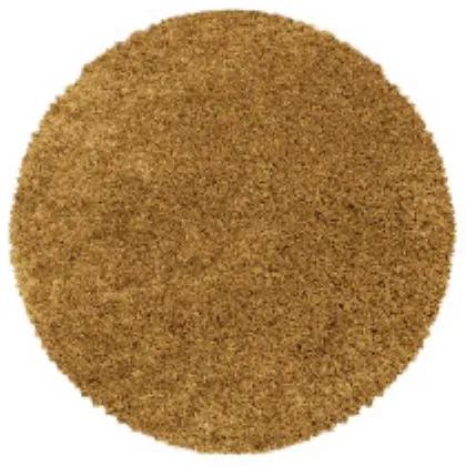 Ayyildiz koberce Kusový koberec Sydney Shaggy 3000 gold kruh - 160x160 (priemer) kruh cm