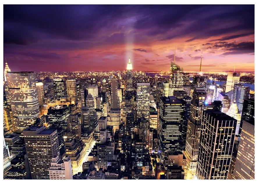 Artgeist Fototapeta - Evening in New York City Veľkosť: 100x70, Verzia: Premium