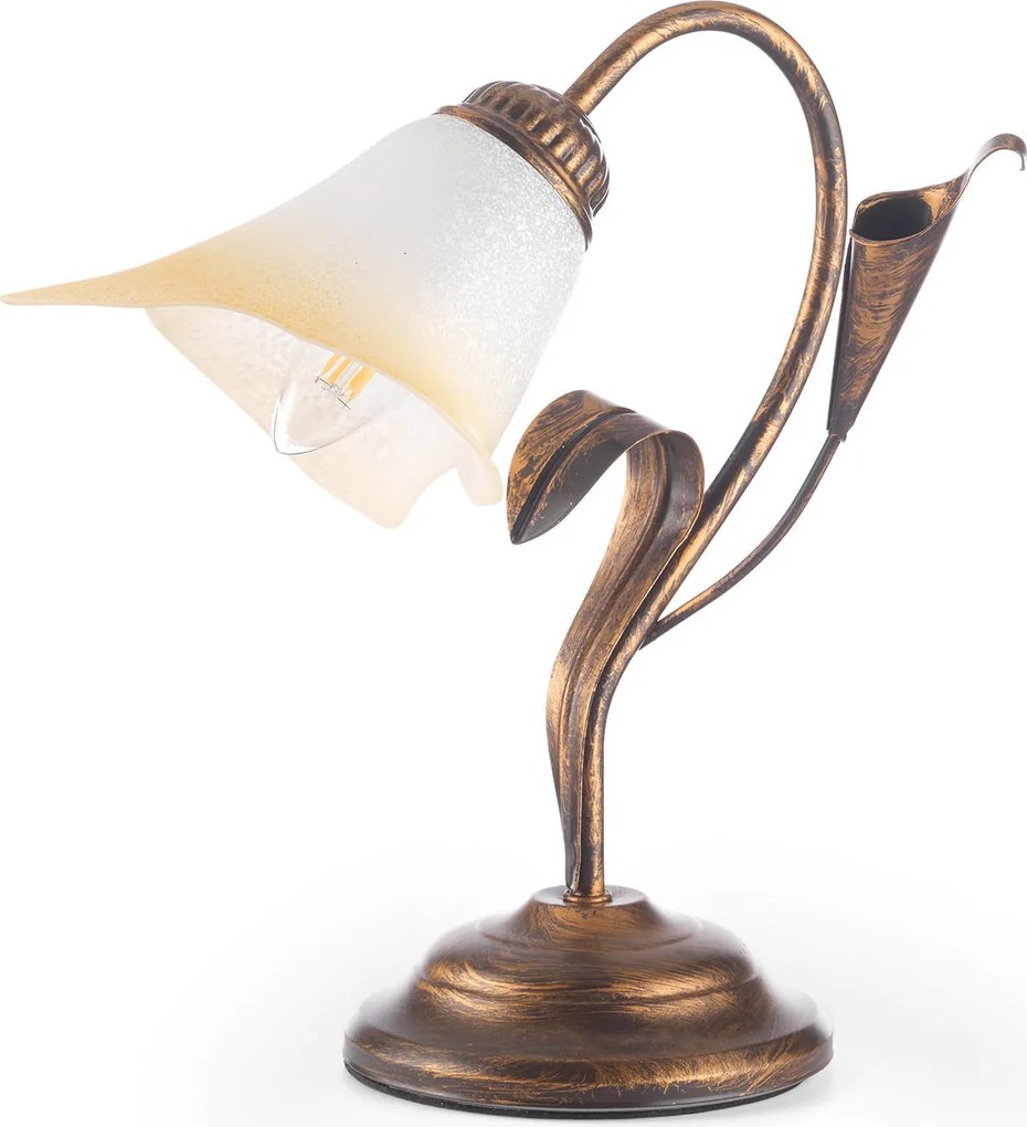 XXXLutz STOLNÁ LAMPA, E14, 25/25/31 cm - Online Only bytové doplnky - 004340009603