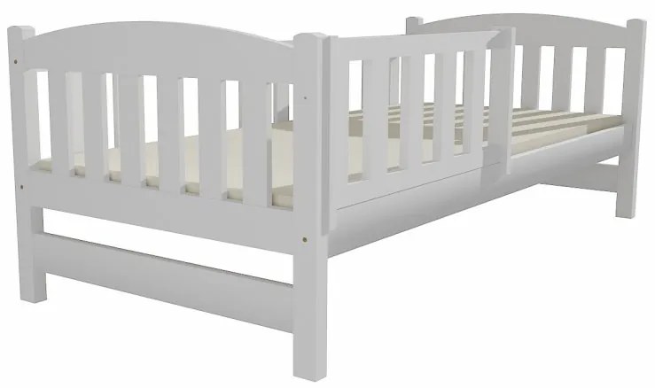 Detská posteľ z masívu 200x90cm so zásuvkami - DP002