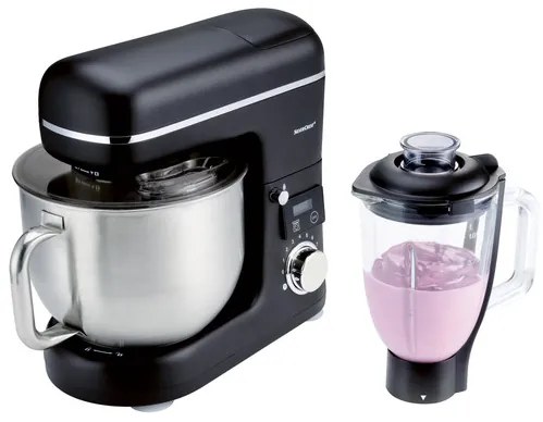 Silvercrest® Kitchen Tools Kuchynský robot s váhou, čierna (100380324)