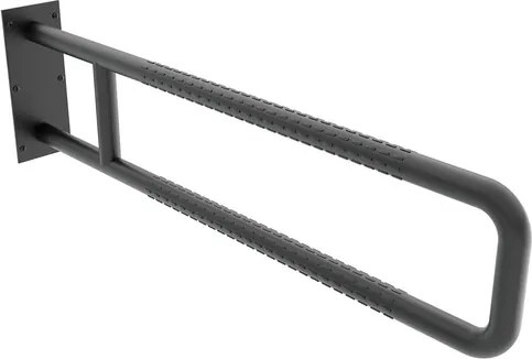 Nimco Čierne pevné podperné madlo 900 mm čierna BMUC 9090-90