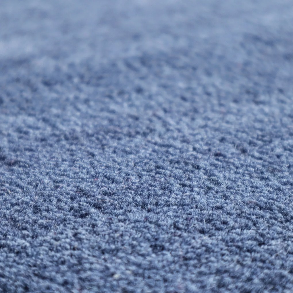 Asra, Ručne všívaný kusový koberec Asra wool modrá, 60x110, modrá, obývacia izba
