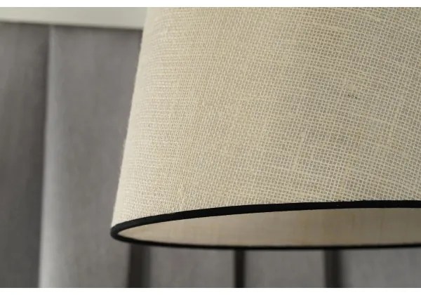 Duolla - Luster na lanku YUTE 1xE27/15W/230V pr. 38 cm šedá/čierna