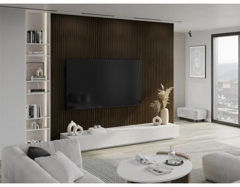 Mexen Lam-B, stenové lamely 275 × 31,5 cm, HDF doska 4 mm, wenge, S100-275317-2812-071