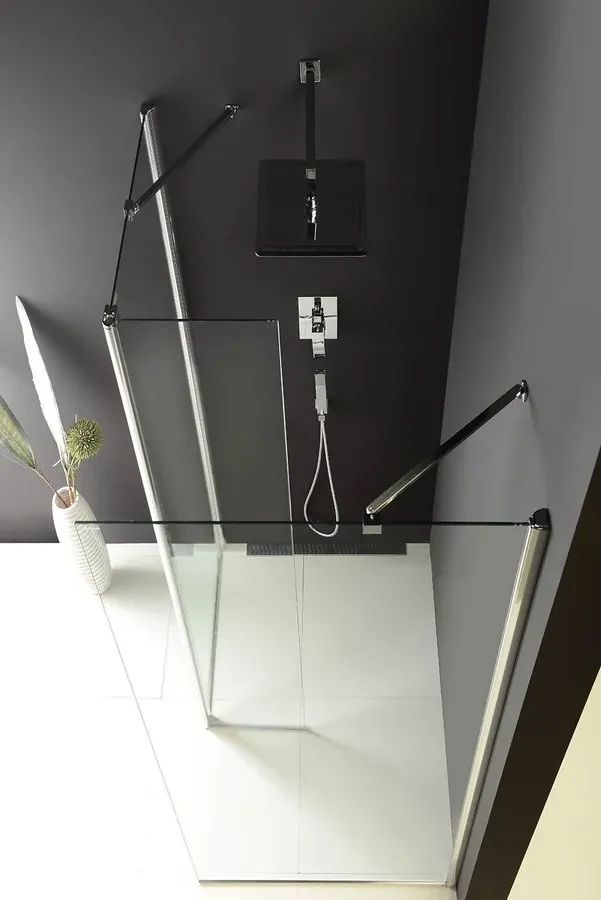 Polysan Polysan, MODULAR SHOWER stena na inštaláciu na múr, pre pripojenie otoč.panelu 900 mm, MS3A-90