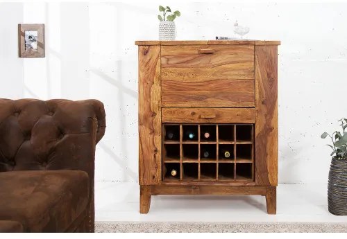 Komoda/Bar 15524 Drevo Sheesham/Palisander - Komfort-nábytok
