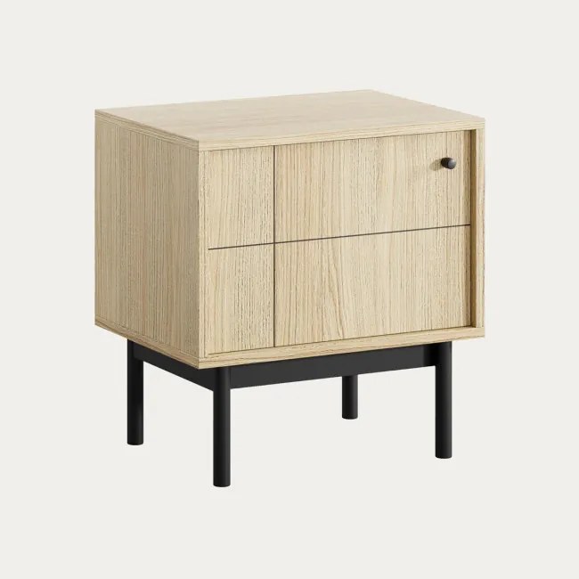 Nočný stolík JAPANDI Artea oak 012364