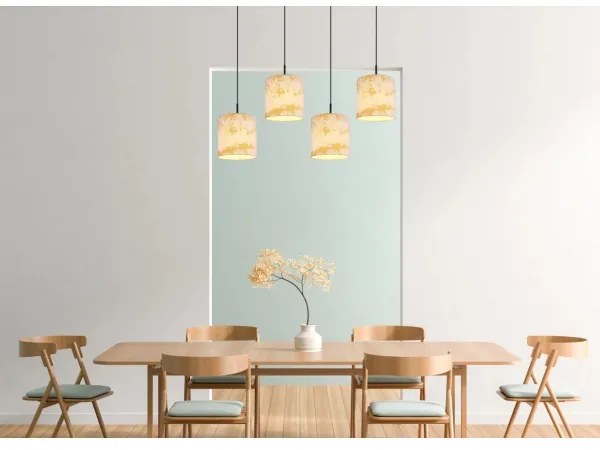 Globo 15580-4H - Luster na lanku ENGELBERT 4xE27/40W/230V