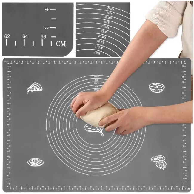 Silikónová podložka SELMA grafitová