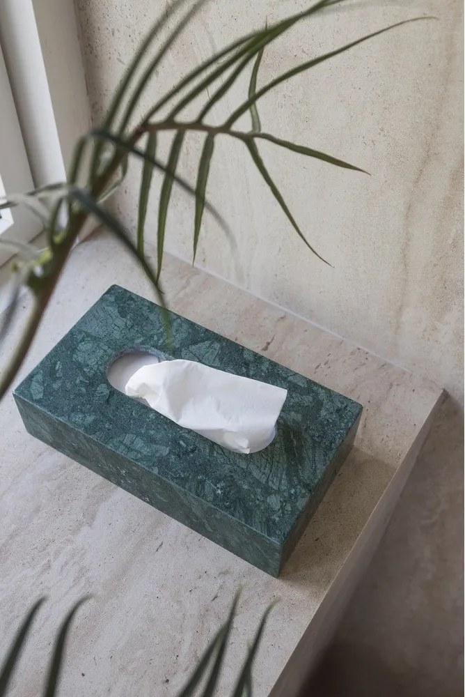 Kamenný box na vreckovky Marble – Mette Ditmer Denmark