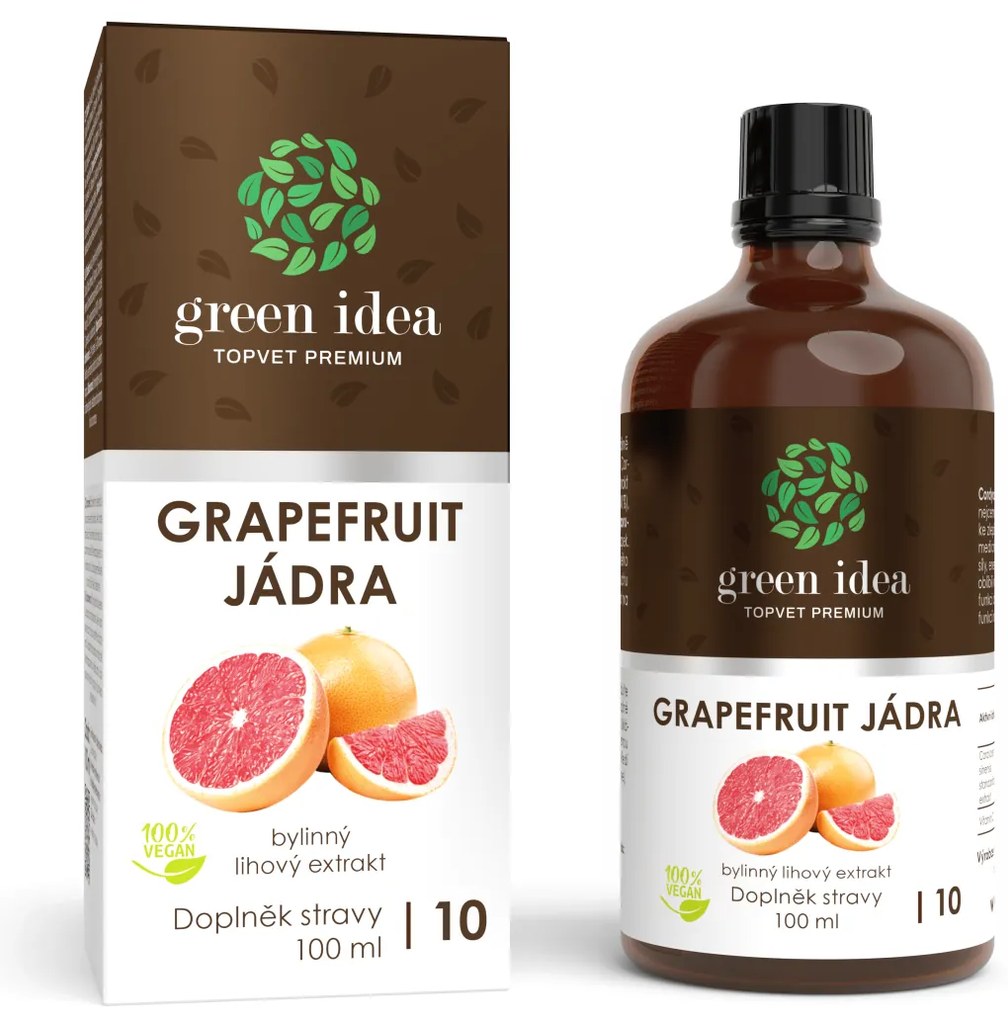 Green idea Grapefruit jadra tinktúra - kvapky 100 ml
