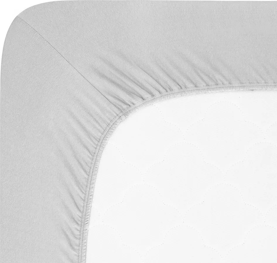 4Home jersey prestieradlo Lycra sivá, 140 x 200 cm