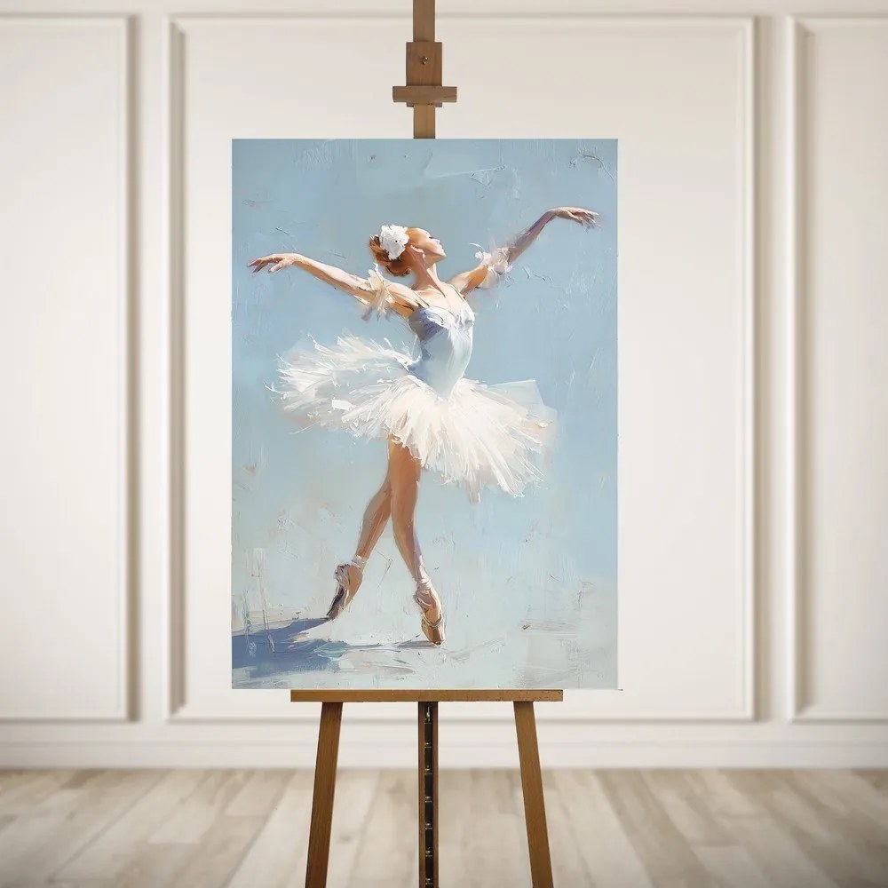 Obraz s ručne maľovanými prvkami 70x100 cm Grace – Styler