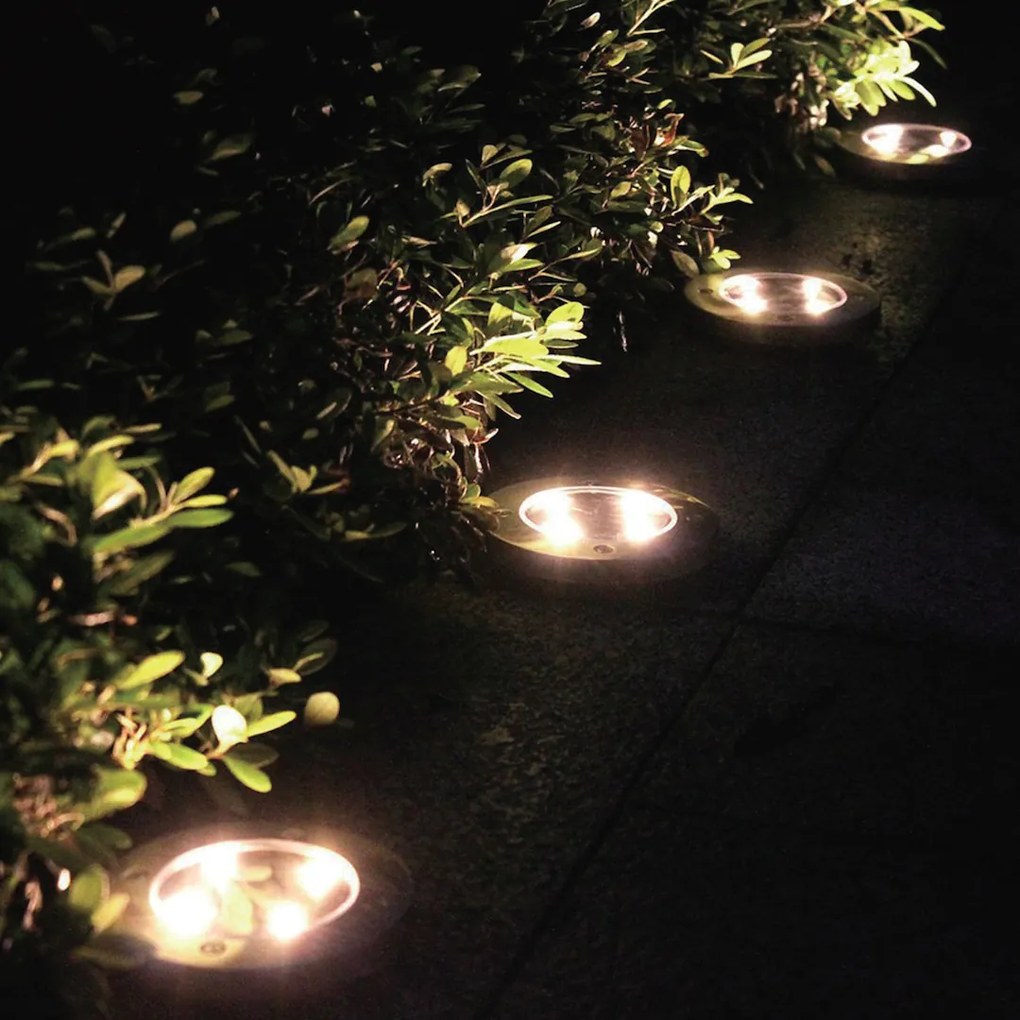 Ecolamp Exteriérové solárne zapichovacie svietidlo Deck, 1x LED 0,06w