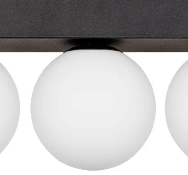 Zuma Line 1204 - Stropné svietidlo SPHERE 3xG9/8W/230V 46,5 cm čierna