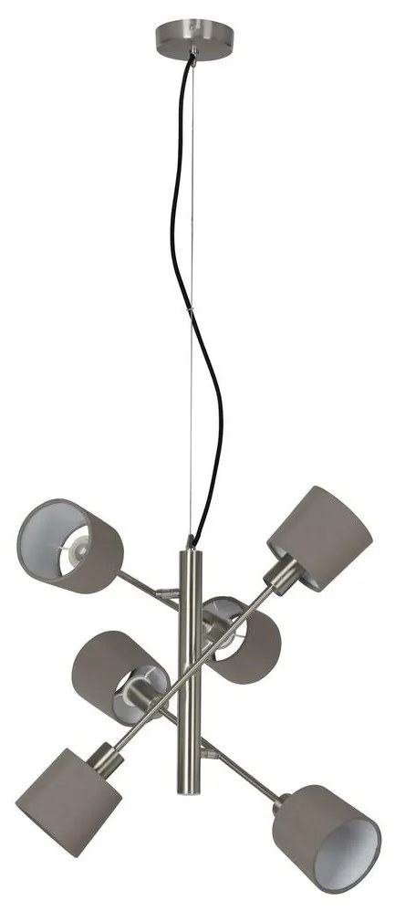 Briloner 4810-062 - Luster na lanku 6xE14/5,5W/230V