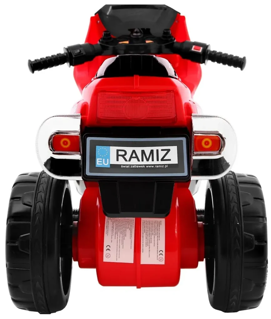 RAMIZ ELEKTRICKÁ MOTORKA - RR1000 - ČERVENÁ - 2022