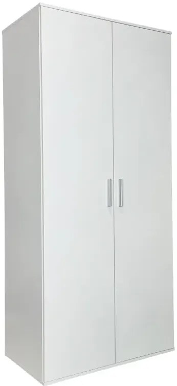 Šatníková skriňa Blanka 85 cm biela