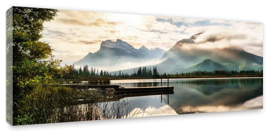 Obraz na plátne Styler Lake, 150 x 60 cm