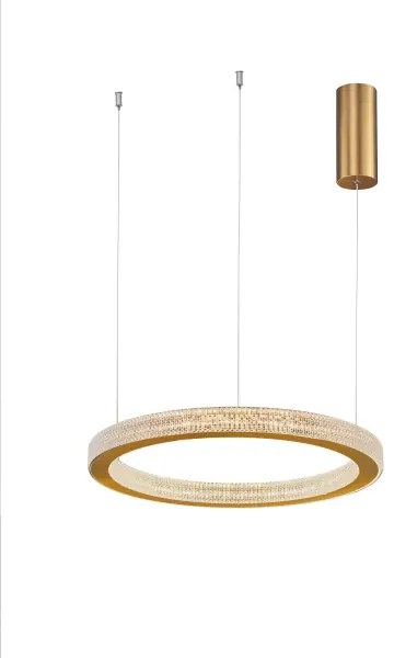 LED luster Fiore 40 zlaté