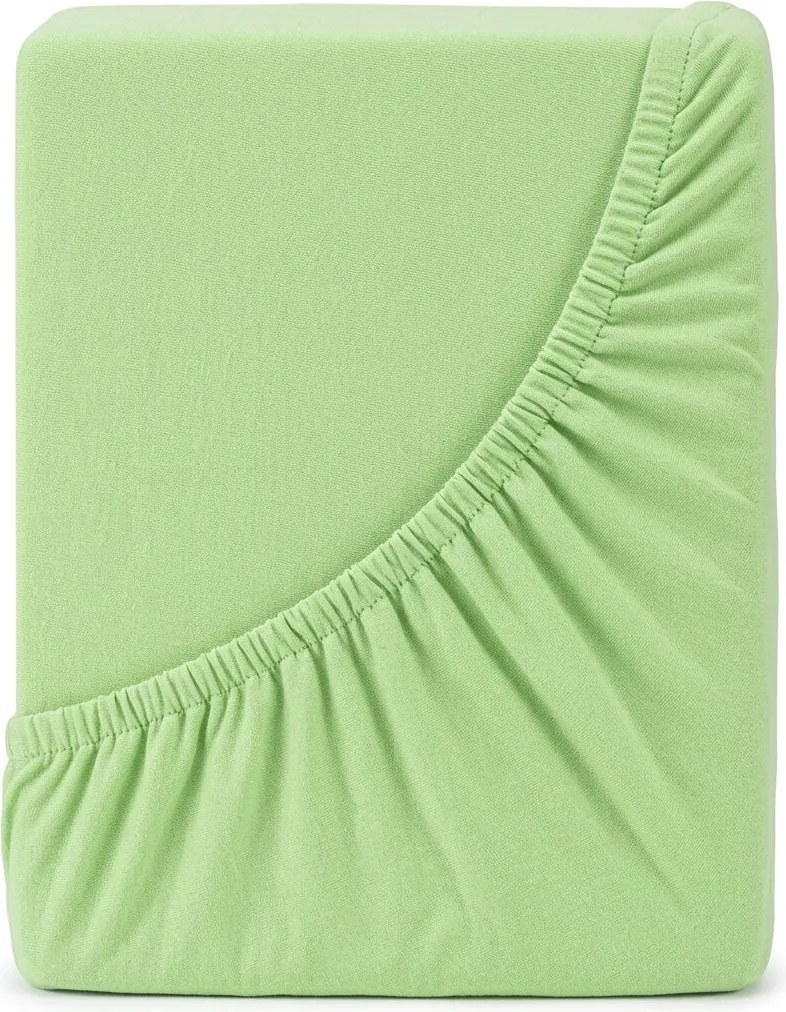 4Home jersey prestieradlo zelená, 90 x 200 cm