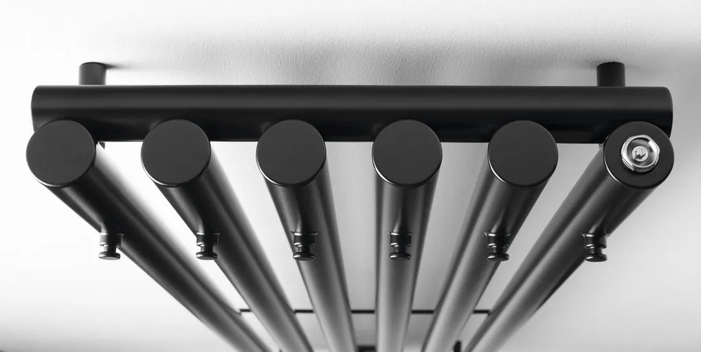 Sapho Sapho, PILON vykurovacie teleso 270x1800mm, so 4 háčikmi, čierna mat, IZ132T