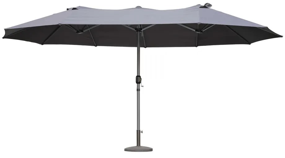 Svetlohnedý slnečník 265x460 cm – Garden Pleasure