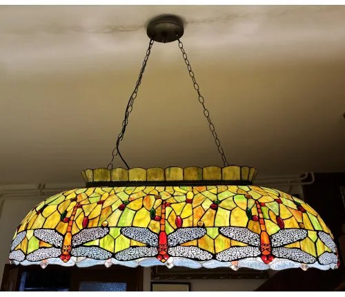 Vitráž tiffany lampa luster 100*47*156