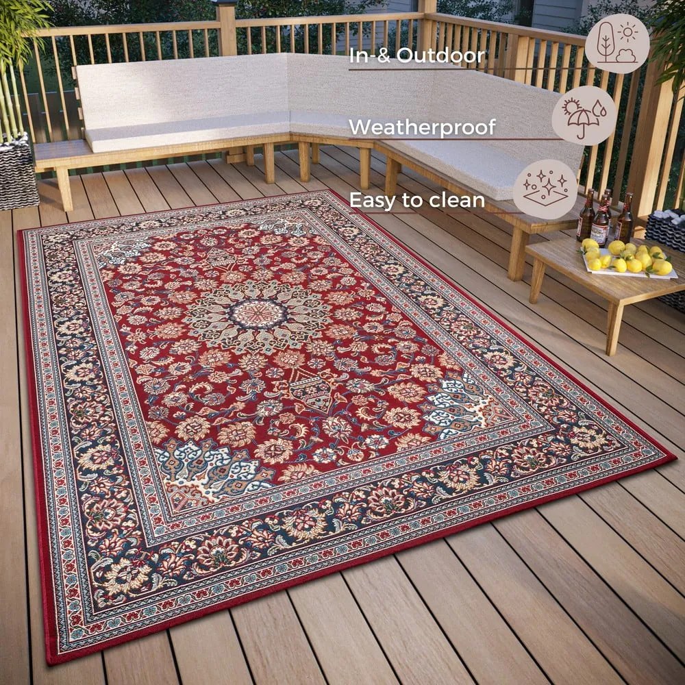 Červený vonkajší koberec 160x235 cm Kadi – Hanse Home