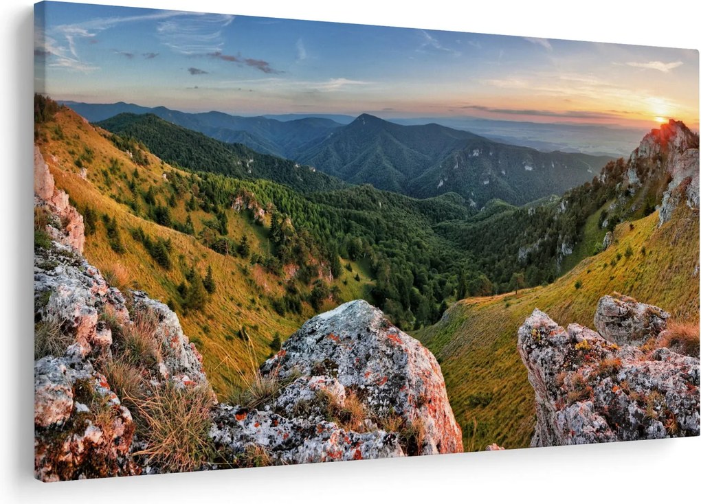 Obraz - Horská krajina (90x60 cm)