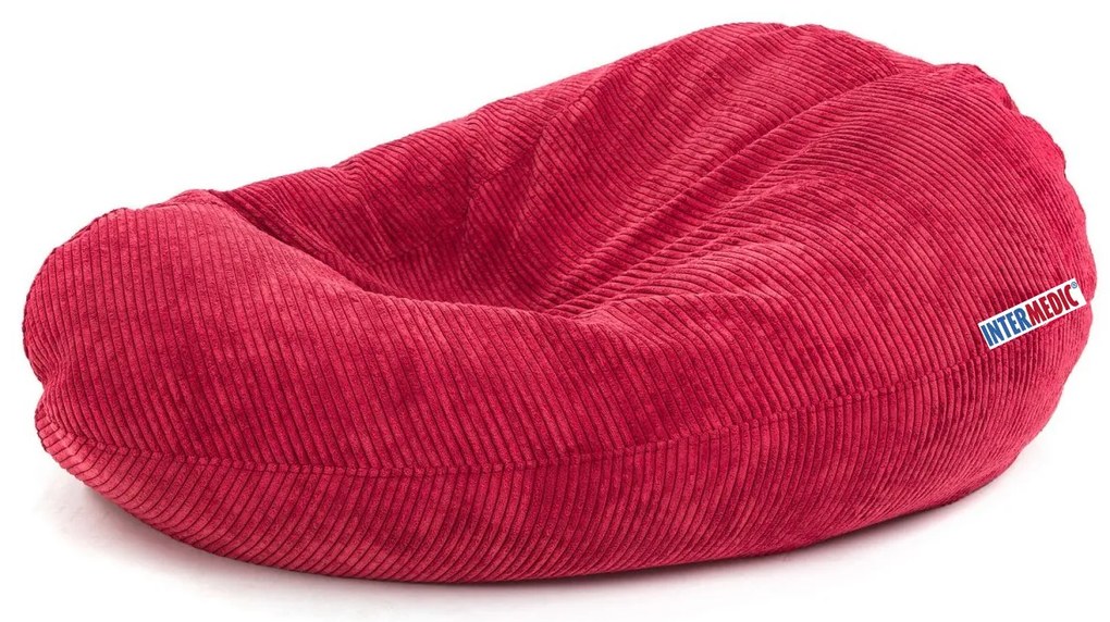 Mega Sako – veľký sedací vak z manšestru, 135 cm výška, 340 l výplň, prispôsobivý tvar, na relax aj prácu, dostupný vo farbách Farba: SZ20 - zelený