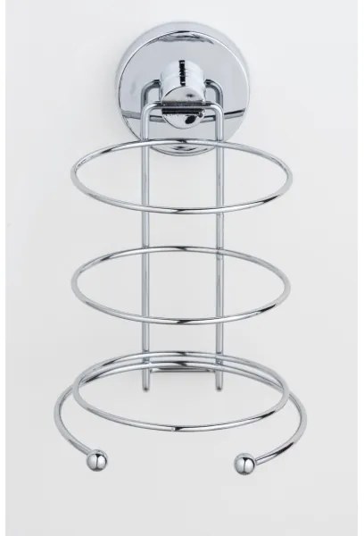 WENKO 20896100-Držiak na fén VACUUM-LOC MILAZZO 12x17 cm lesklý chróm